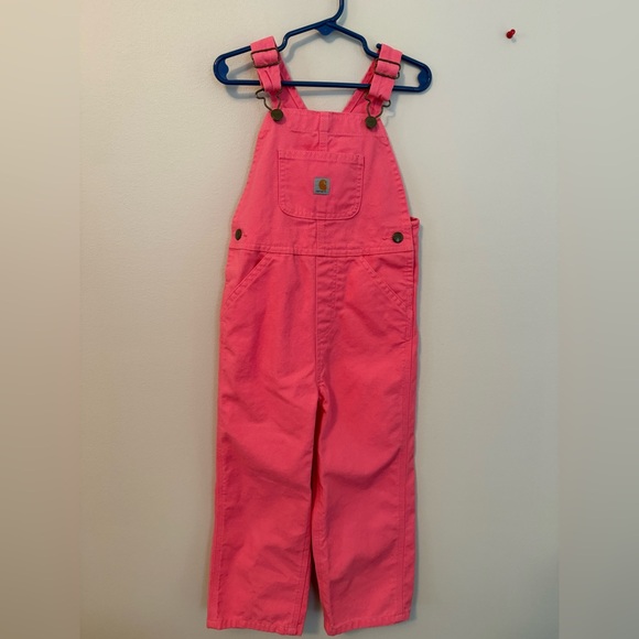 Carhartt Pink Overalls - Picture 1 of 4
